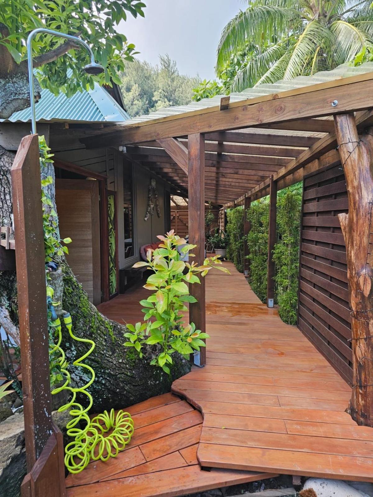 Faaora Lodge, Little Paradise 哈皮蒂 外观 照片